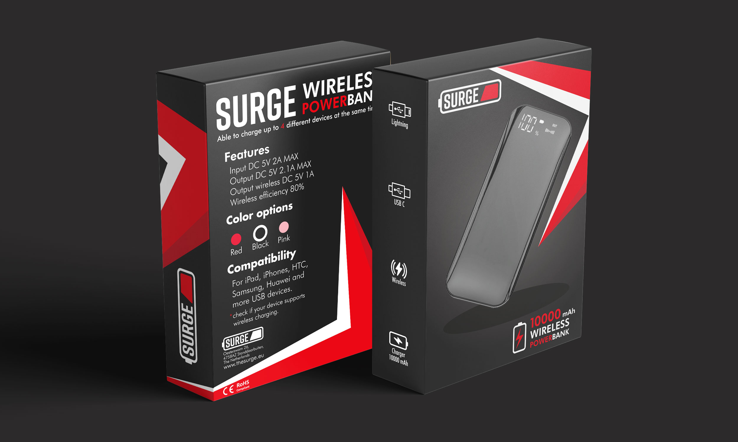 Surge – full box red